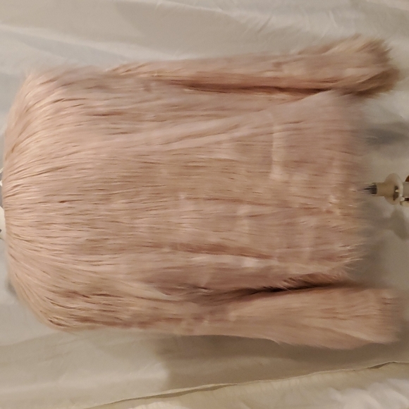 LANSHIFEI Rose Faux Fur Jacket S XXXL - Picture 2 of 6